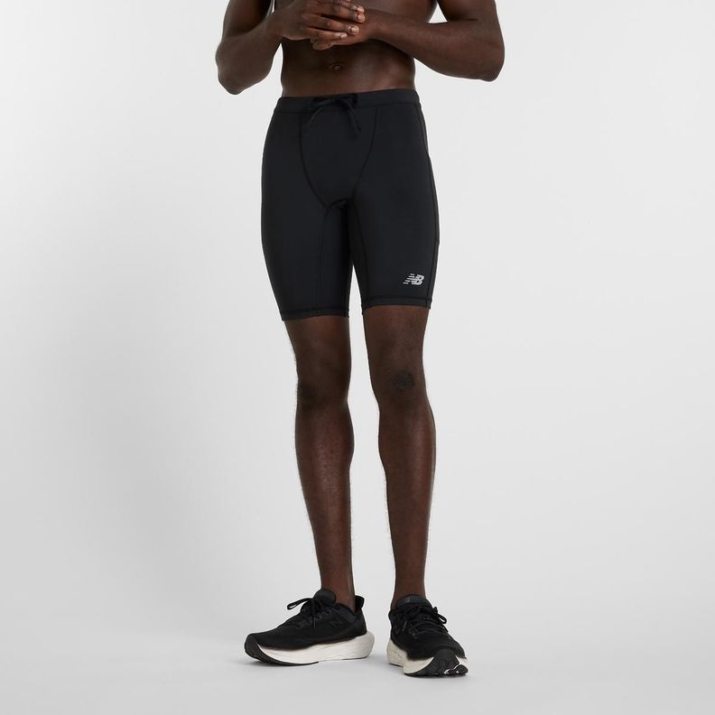 Calzas Cortas Hombre New Balance Negro