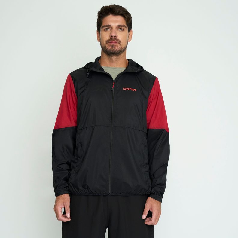 Cortaviento Entrenamiento Hombre Spyder Rojo SYMWB01S24RD-0