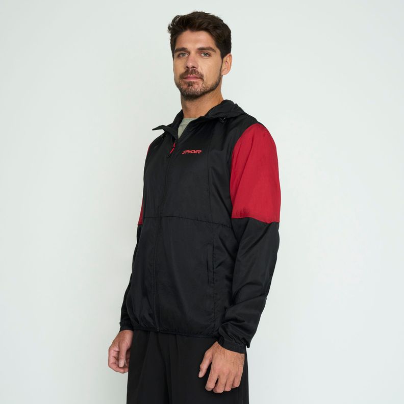 Cortaviento Entrenamiento Hombre Spyder Rojo SYMWB01S24RD-1
