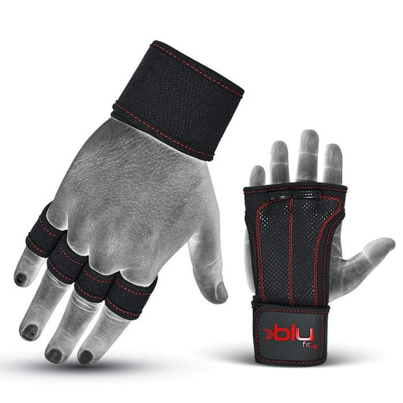 Calleras Fitness Blu Fit Power Grip Plus Negro-0