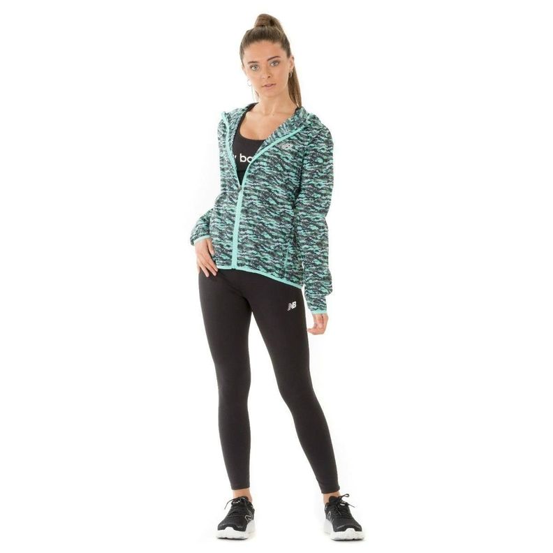 Cortaviento Running Mujer New Balance Empacable Multicolor-1