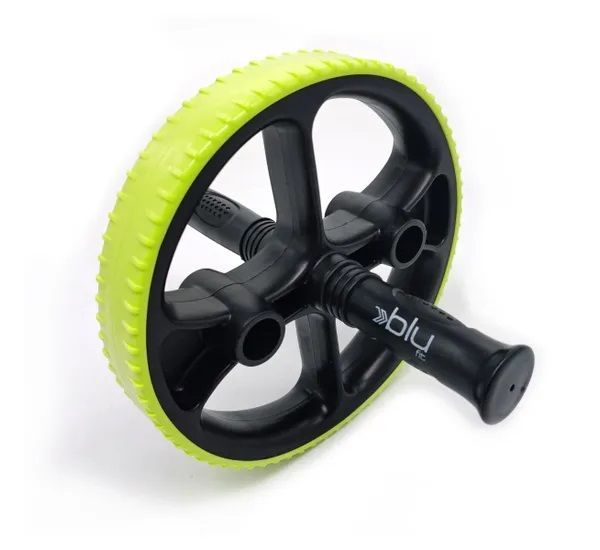 Rodillo Rueda Abdominal Blu Fit Verde Negro