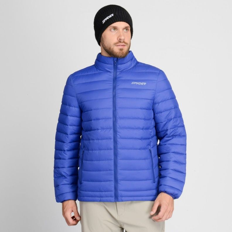 Chaqueta Outdoor Hombre Spyder Berg Eco Thermal Azul-0