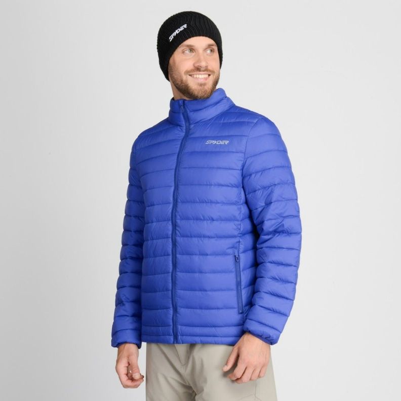 Chaqueta Outdoor Hombre Spyder Berg Eco Thermal Azul-2