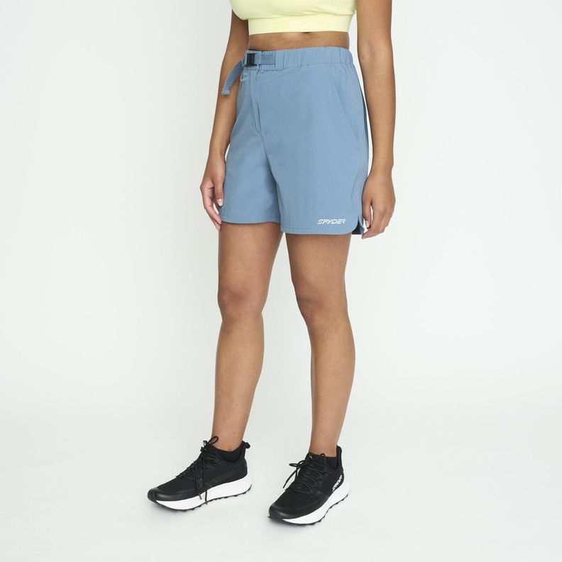 Short Outdoor Mujer Spyder Azul SYWSO01S24BL-1