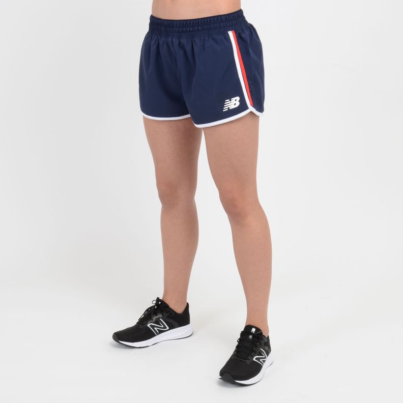 Shorts Mujer New Balance Team Chile-2
