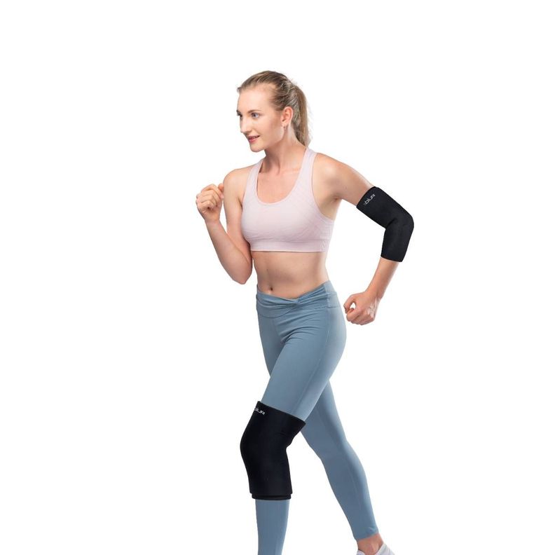 Compresa Termica Blu Fit Ice Sleeve Negro