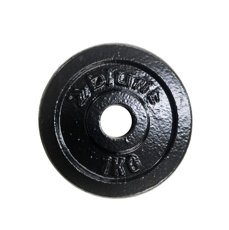 Disco de acero 1 kg Blu Fit-0