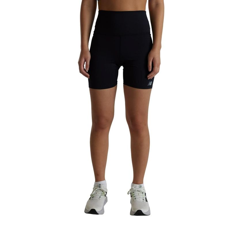 Shorts Running Mujer New Balance Negro-0