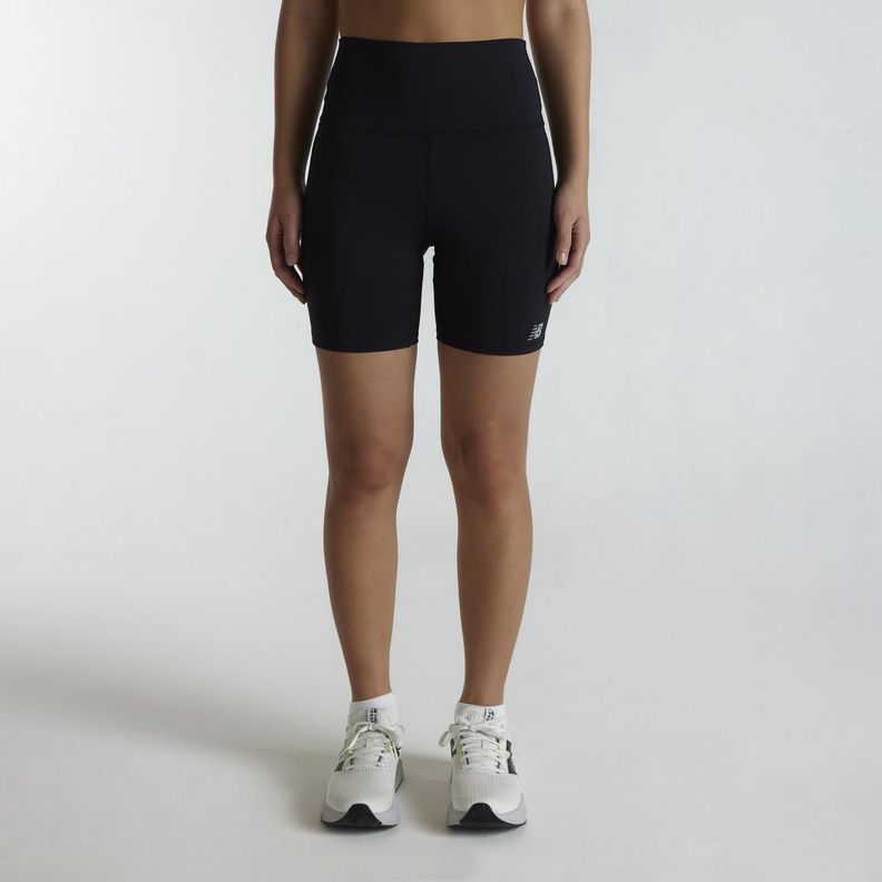 Shorts Running Mujer New Balance Negro-1