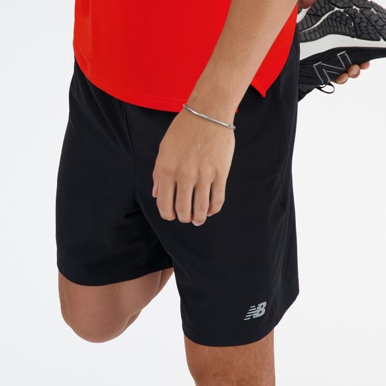 Short Running Hombre New Balance Sport Essentials Negro-3