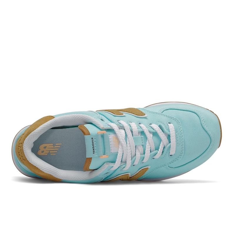 Zapatillas Urbanas Mujer New Balance 574 Celeste-2