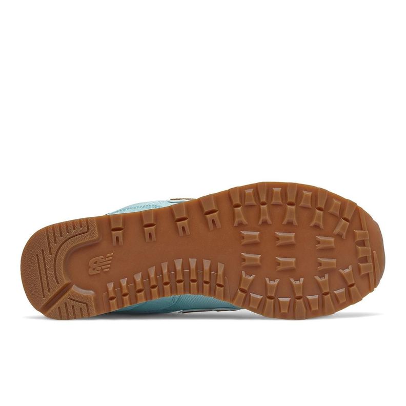 Zapatillas Urbanas Mujer New Balance 574 Celeste-4