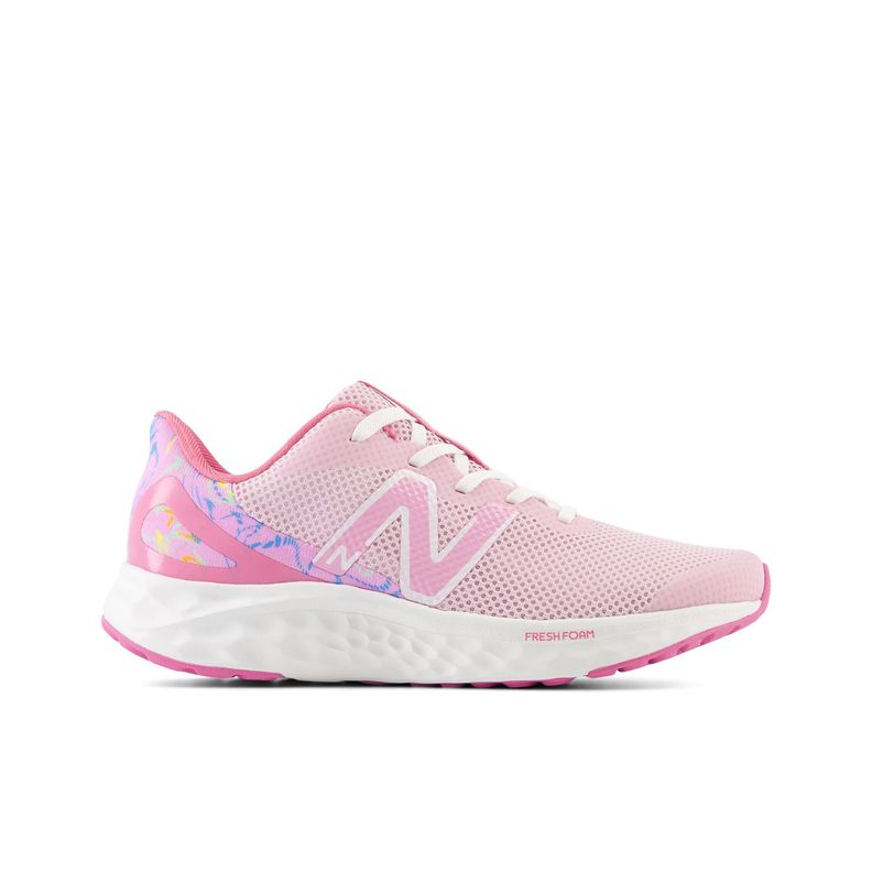 Zapatillas Running Niña New Balance Rosado GPARIPK4-0