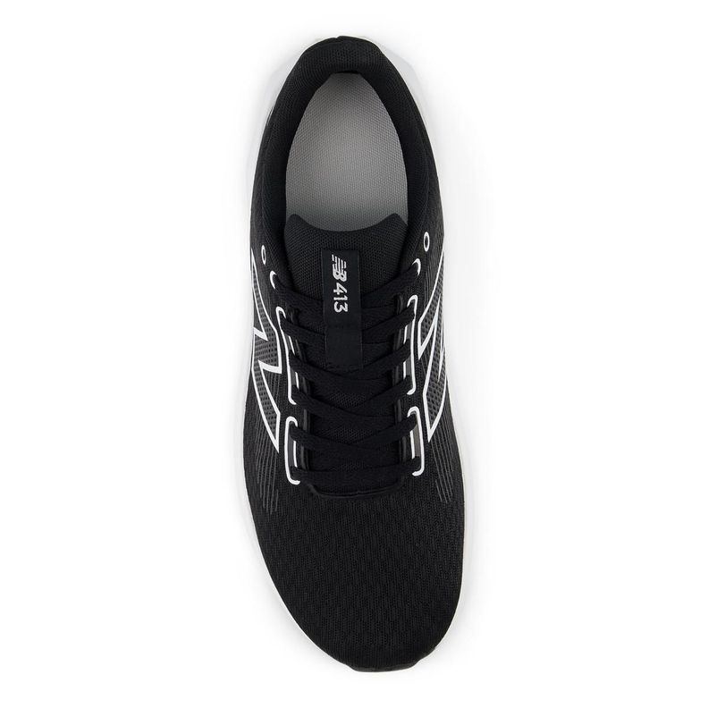 Zapatillas Running Hombre New Balance 413 Negra/Blanco-2
