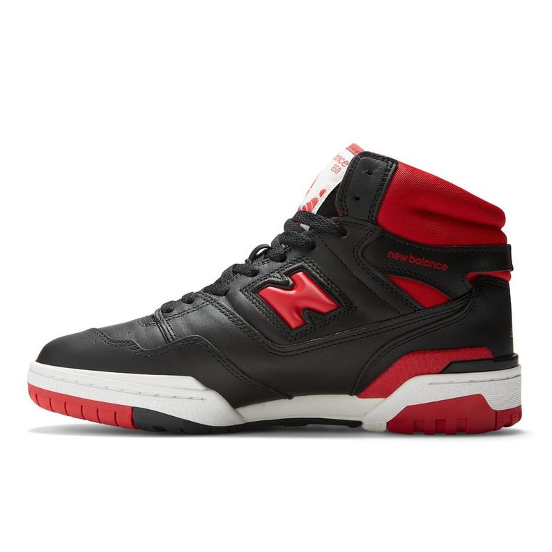 Zapatillas Urbanas Unisex New Balance 650 R Negra/Roja-1