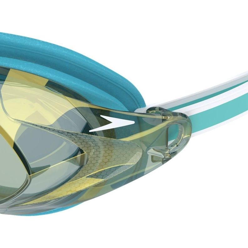 Anteojos Natación Mujer Speedo Vanquisher 3.0 Celeste-3