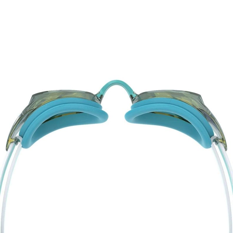 Anteojos Natación Mujer Speedo Vanquisher 3.0 Celeste-4