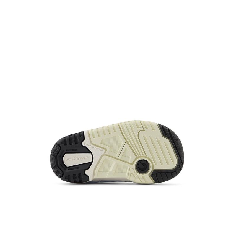 Zapatillas Urbanas Infantil New Balance 550 Blanca/Negro-4
