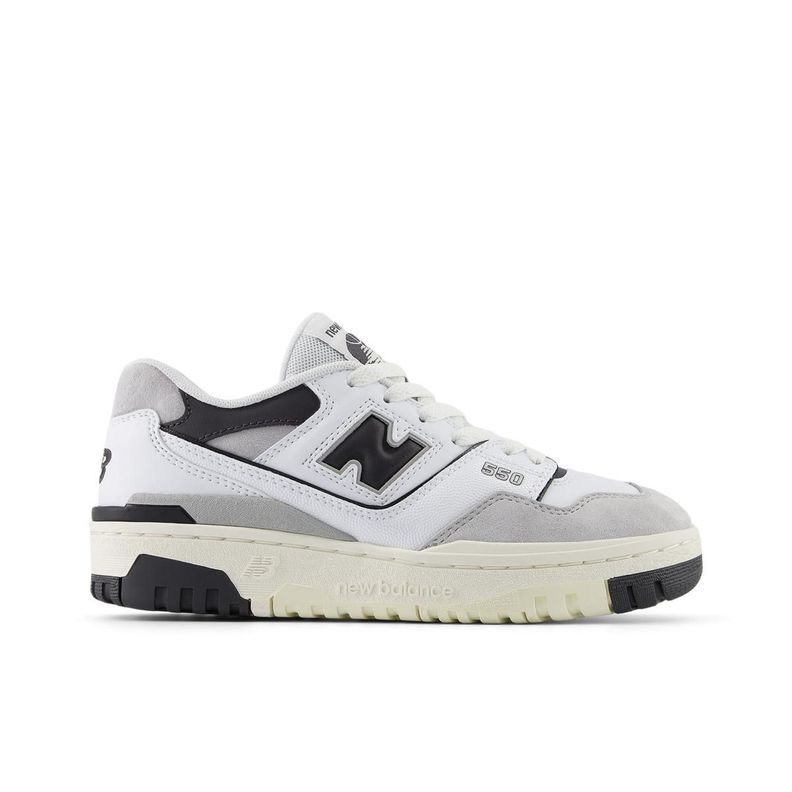 Zapatillas Urbanas Niño  New Balance 550 Blanca/Negro-0