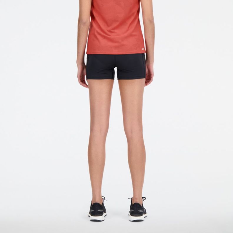 Calza Corta Running Mujer New Balance Q Speed Shape Shield N-2