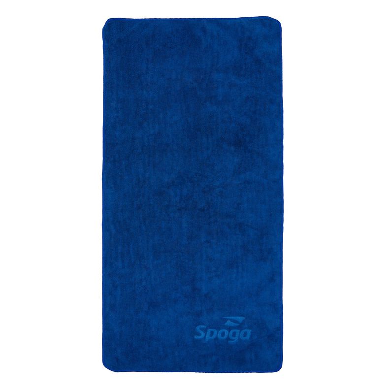 Toalla Microfibra Spoga Terry Mediana Azul-1