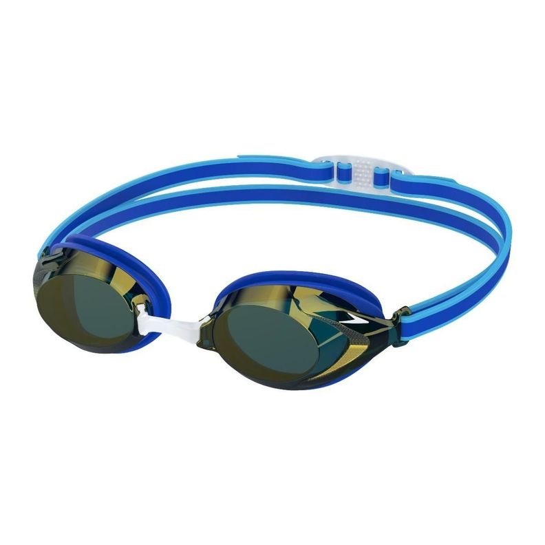 Anteojos Natacion Junior Speedo Vanquisher 3.0 Espejados Azul