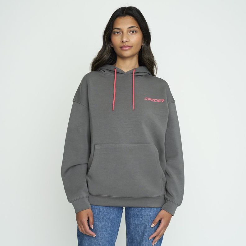 Polerón Lifestyle Mujer Spyder Hoodie Efter SYWHD01S24GRY-0