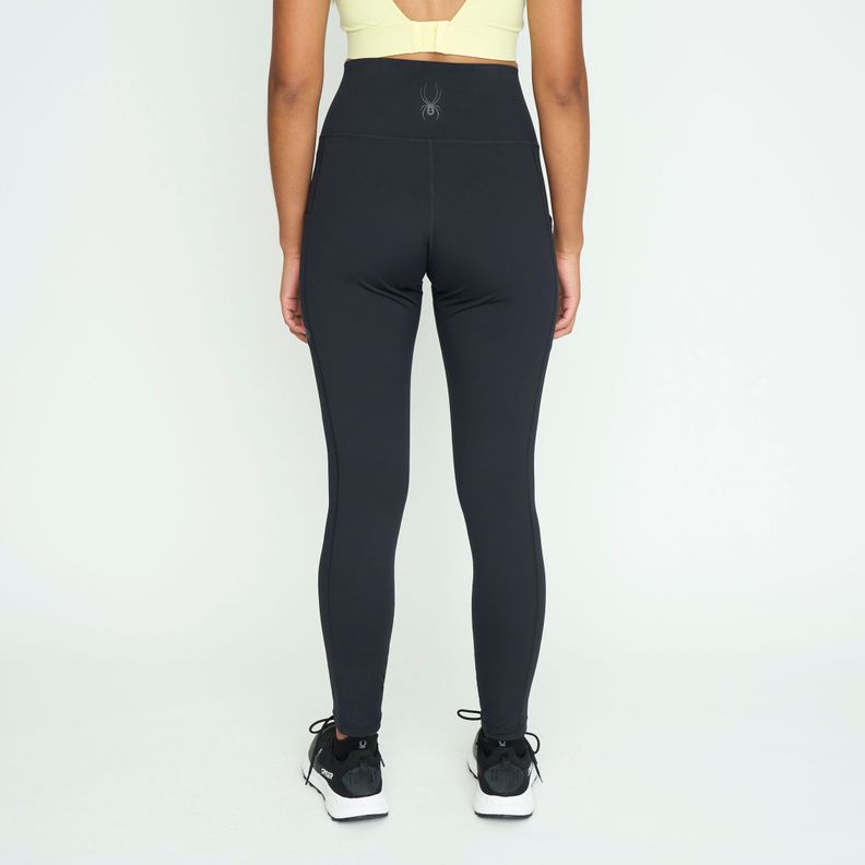 Calza Larga Entrenamiento 3/4 Mujer Spyder BK-2