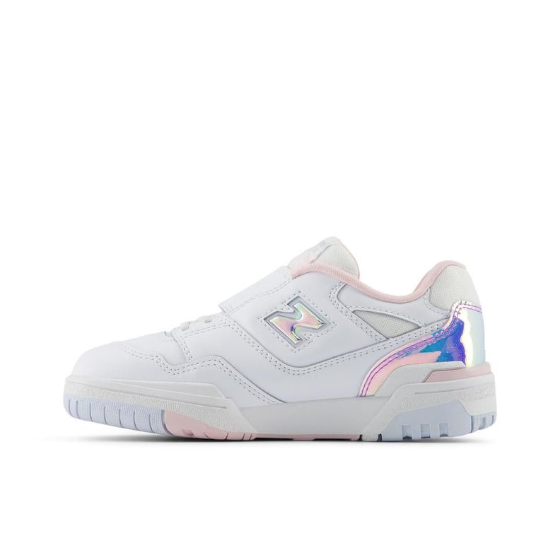 Zapatillas Urbanas Niños New Balance 550 Blanca-1