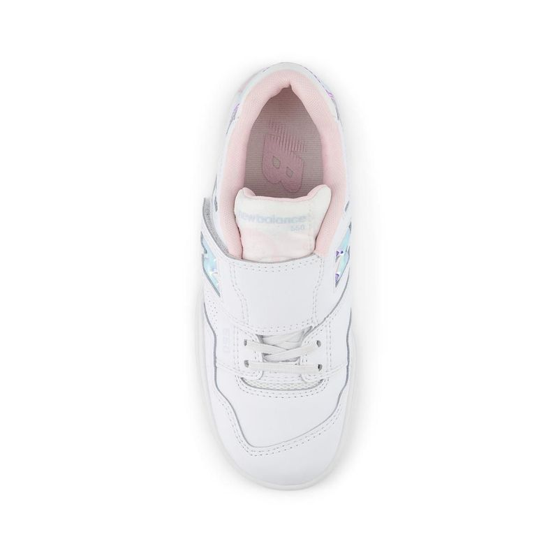 Zapatillas Urbanas Niños New Balance 550 Blanca-2