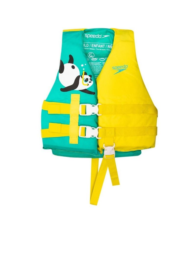 Chaleco Salvavidas Infantil Speedo Nylon Verde-0
