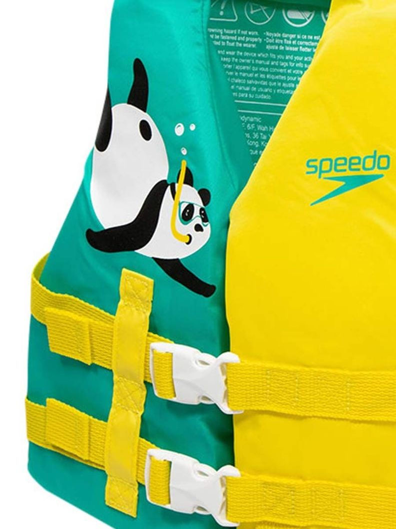 Chaleco Salvavidas Infantil Speedo Nylon Verde-3