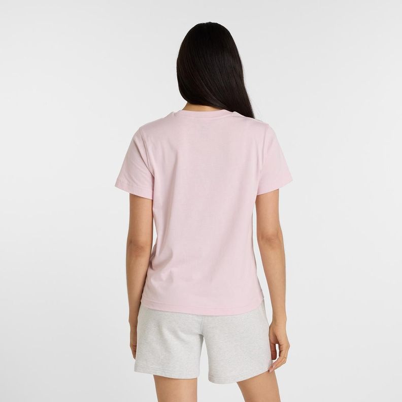Polera Lifestyle Mujer New Balance Sport Essentials Rosada-2