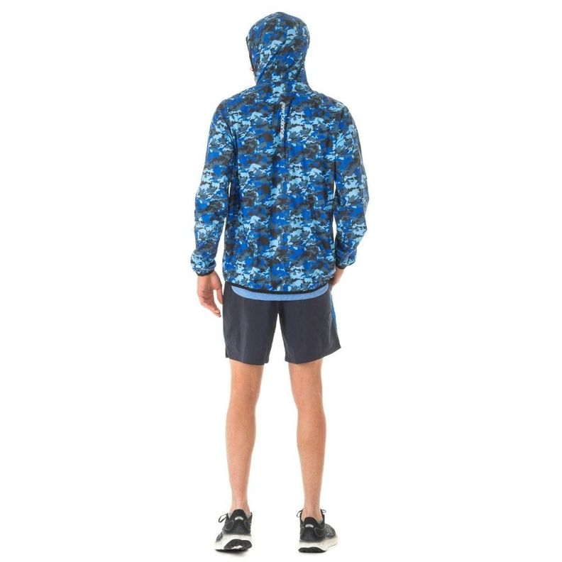 Cortavientos Running Hombre New Balance Empacable Multicolor-2