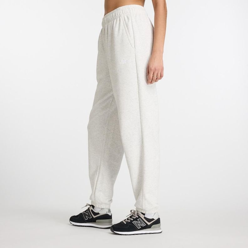 Pantalón Jogger Lifestyle Mujer New Balance Gris-1