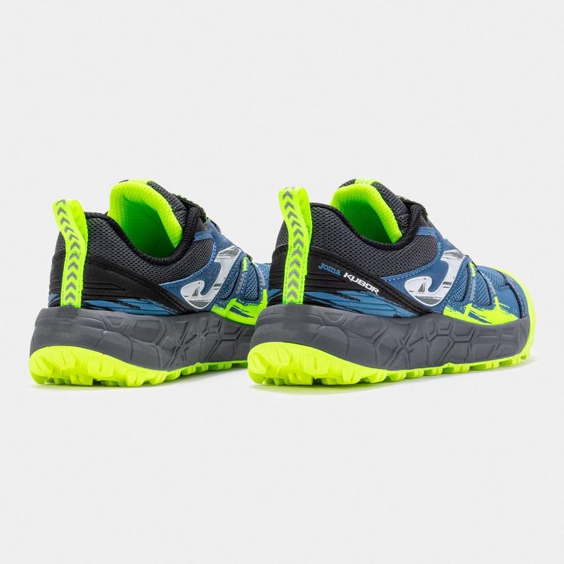 Zapatillas Trail Running Niño Joma Kubor JR Azul-2