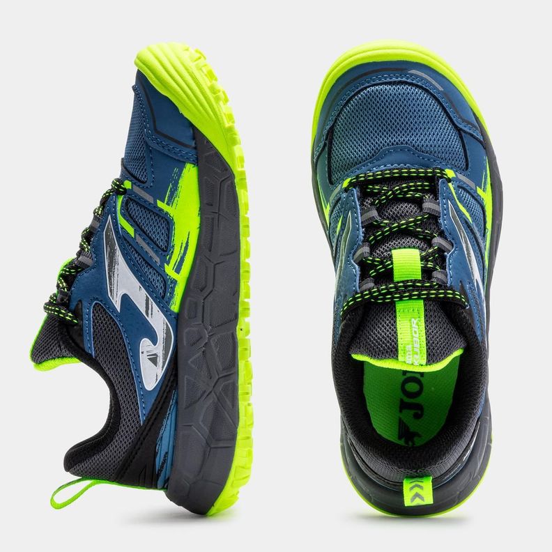 Zapatillas Trail Running Niño Joma Kubor JR Azul-3