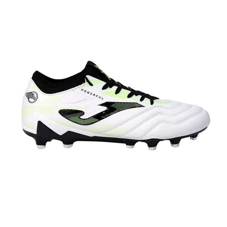 Zapatos Futbol Hombre Joma Powerful FG Blanca