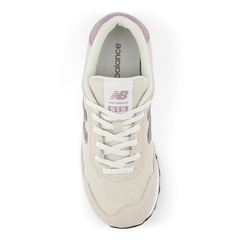 Zapatillas Urbanas Mujer New Balance 515 Beige/Rosada-2
