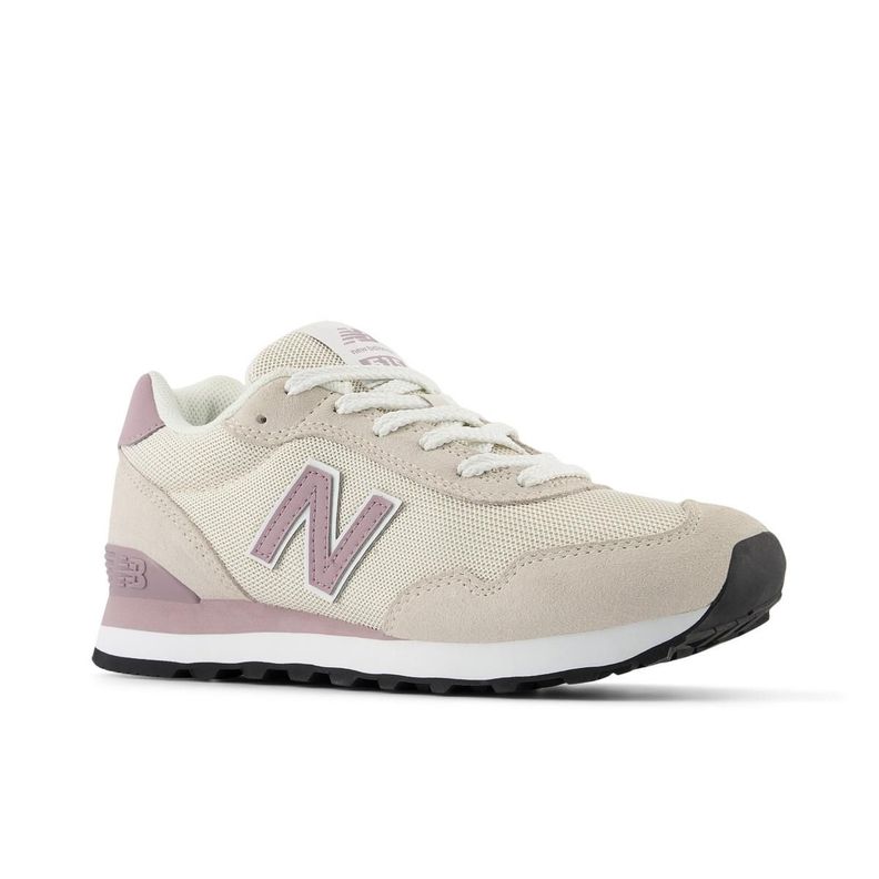 Zapatillas Urbanas Mujer New Balance 515 Beige/Rosada-3
