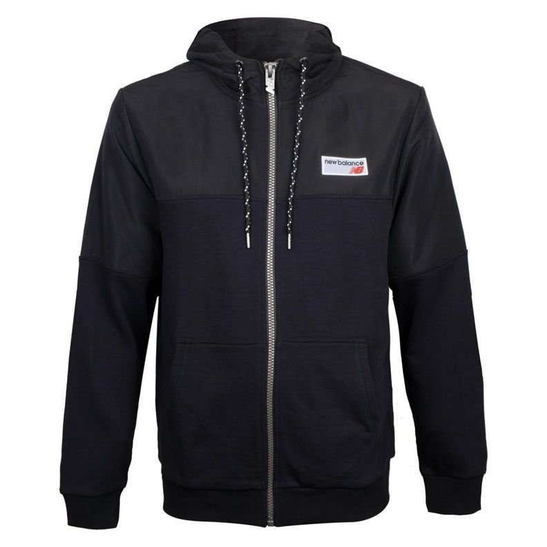 Polerón Lifestyle Hombre New Balance Negro-0