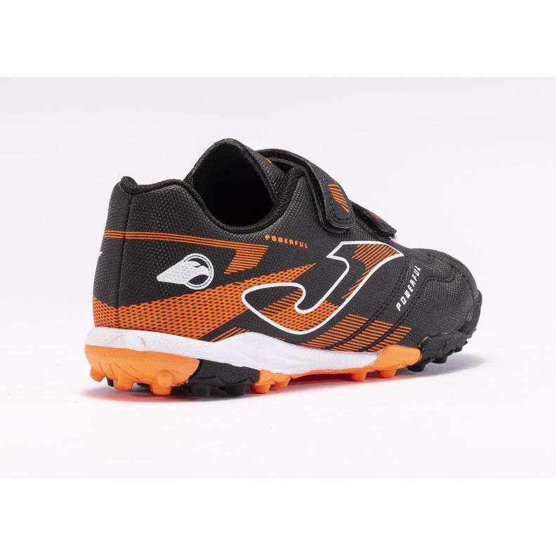 Zapatillas Futbolito Unisex Joma Powerfull Jr Negro/Naranjo-3