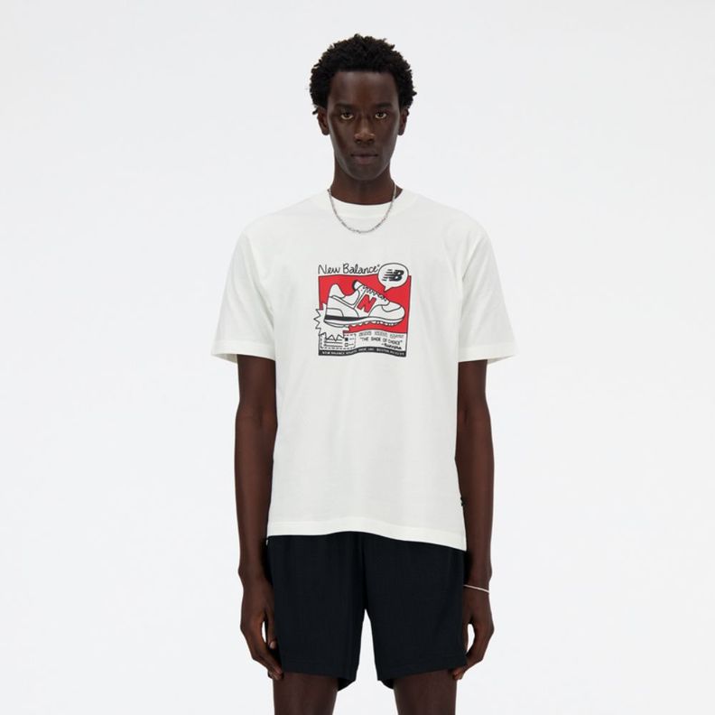 Polera Hombre New Balance Blanco-0