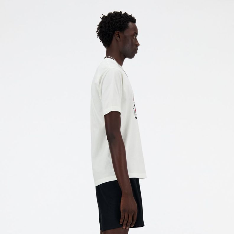 Polera Hombre New Balance Blanco-2