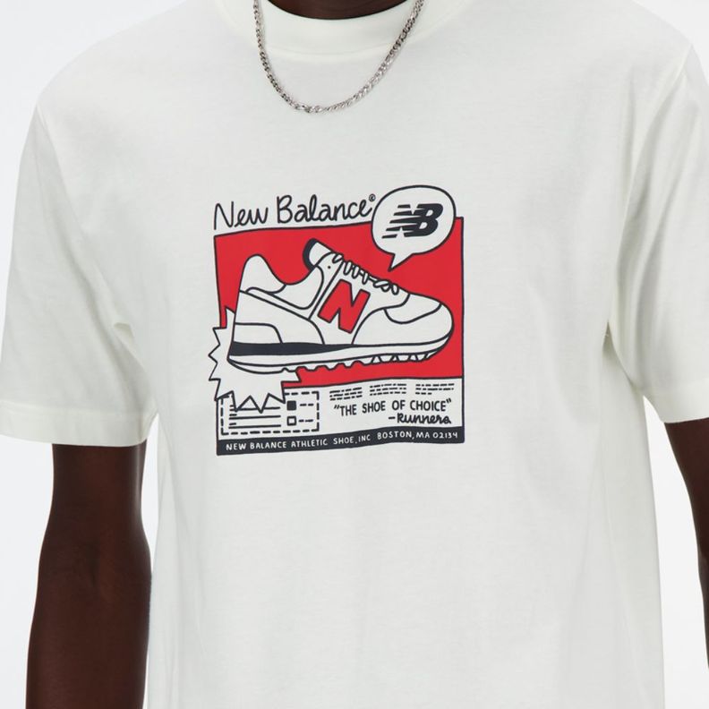 Polera Hombre New Balance Blanco-3