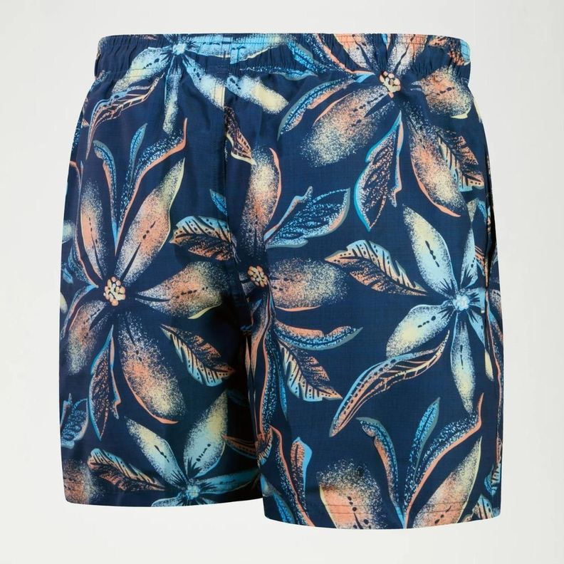 Traje de Baño Natación Hombre Speedo Digital Printed Azul-1