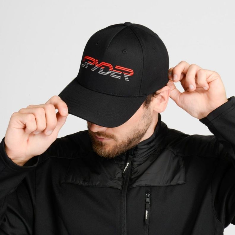 Jockey Entrenamiento Unisex Spyder Negro-2