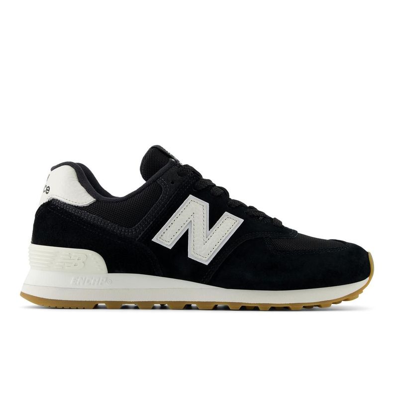 Zapatillas Urbanas Hombre New Balance 574 Negra/Blanco-0