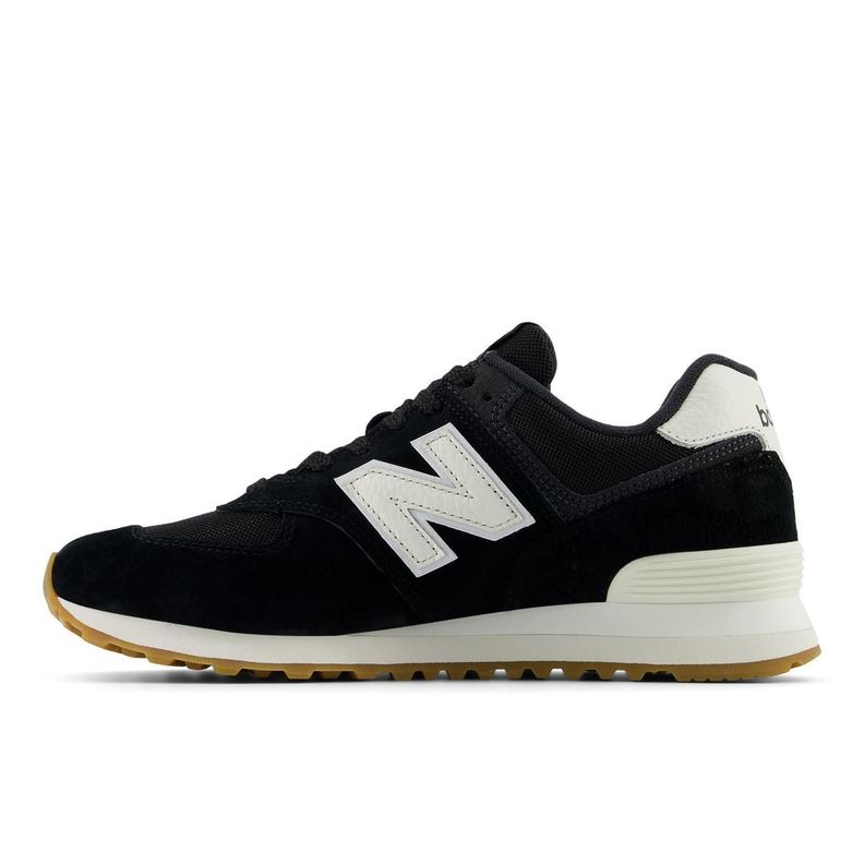 Zapatillas Urbanas Hombre New Balance 574 Negra/Blanco-1